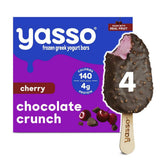 Yasso Frozen Greek Yogurt Cherry Chocolate Crunch - 10.6 fl oz/4ct