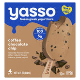 Yasso Frozen Greek Yogurt - Coffee Chocolate Chip Bars - 4ct