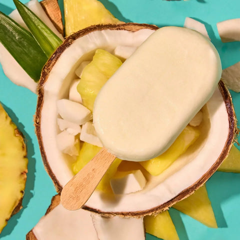Yasso Frozen Greek Yogurt Creamy Pineapple Coconut Bars - 14 fl oz/4ct