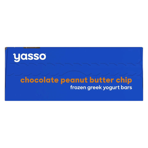 Yasso Frozen Greek Yogurt - Chocolate Peanut Butter Chip Bars - 4pk/14 fl oz