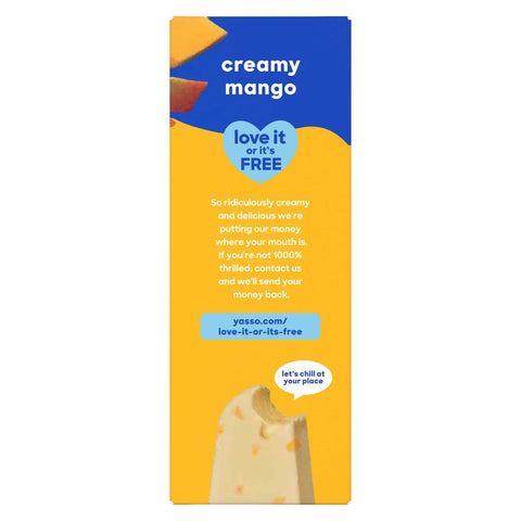 Yasso Frozen Greek Yogurt Mango and Cream Bars - 14 fl oz/4ct