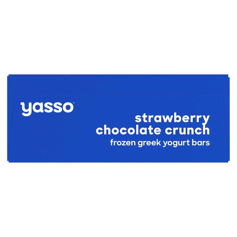 Yasso Frozen Greek Yogurt Indulgent Strawberry Chocolate Crunch - 10.6 fl oz/4ct