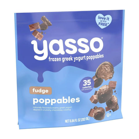 Yasso Frozen Greek Yogurt Fudge Poppables - 6.84 fl oz