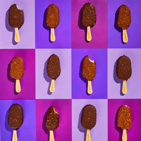Yasso Frozen Greek Yogurt Indulgent Caramel Dark Chocolate Crunch - 4ct