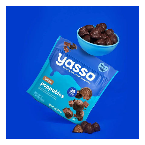Yasso Frozen Greek Yogurt Fudge Poppables - 6.84 fl oz