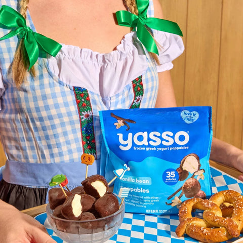 Yasso Frozen Greek Yogurt - Vanilla Bean Poppables - 6.84 fl oz