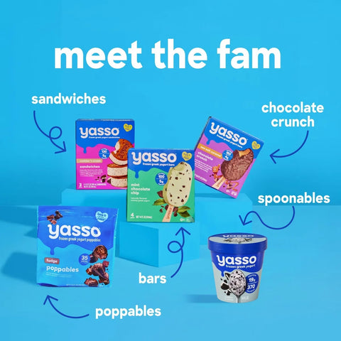 Yasso Frozen Greek Yogurt Fudge Poppables - 6.84 fl oz