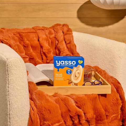 Yasso Frozen Greek Yogurt - Sea Salt Caramel Bars - 4pk/14 fl oz