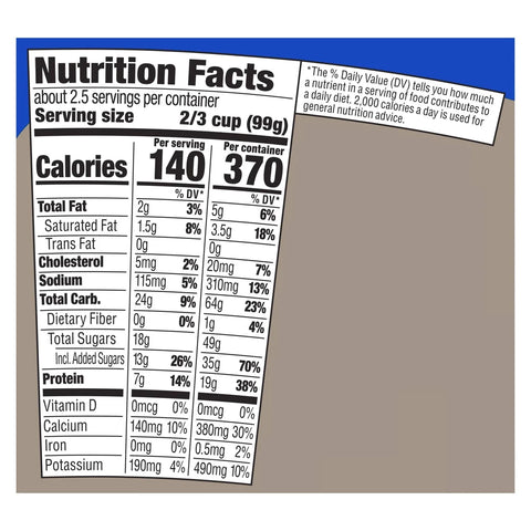 Yasso Cookies & Cream Frozen Greek Yogurt - 14 fl oz