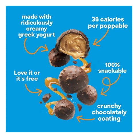 Yasso Frozen Greek Yogurt - Sea Salt Caramel Poppables - 6.84 fl oz