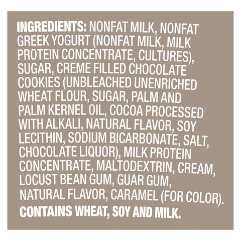 Yasso Cookies & Cream Frozen Greek Yogurt - 14 fl oz