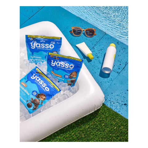Yasso Frozen Greek Yogurt - Sea Salt Caramel Poppables - 6.84 fl oz